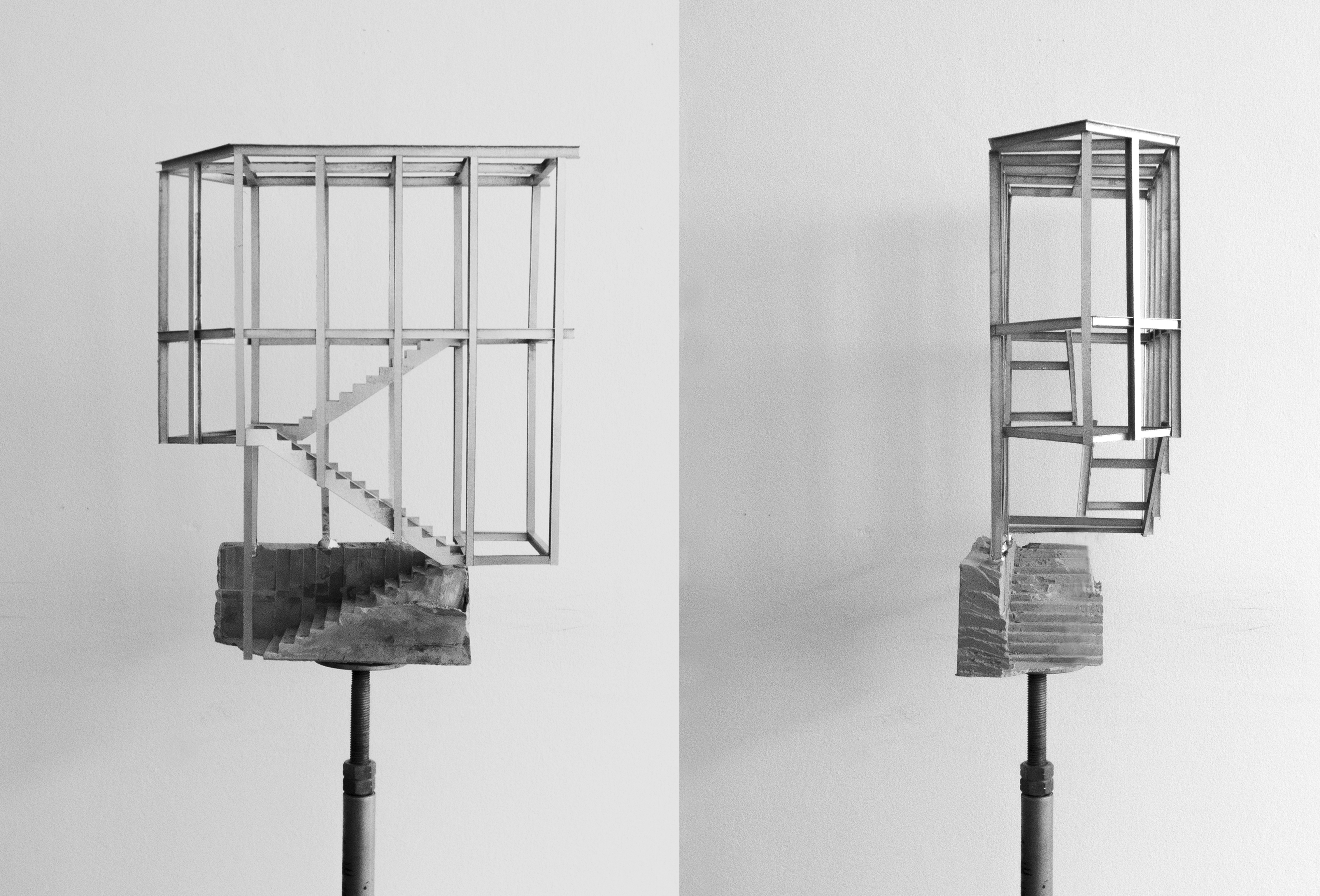 14_nww Modell Treppe Ost sw by opposite office.jpg